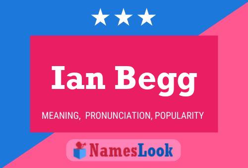 ملصق اسم Ian Begg