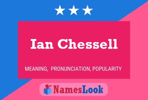 ملصق اسم Ian Chessell