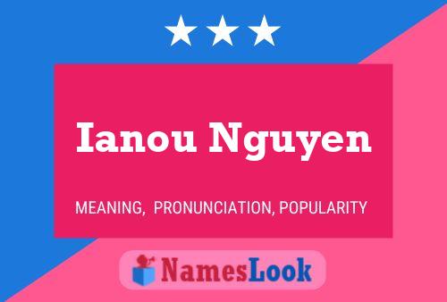 ملصق اسم Ianou Nguyen