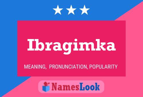 ملصق اسم Ibragimka