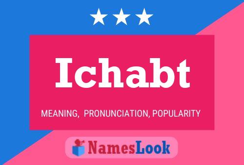 ملصق اسم Ichabt