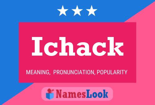 ملصق اسم Ichack