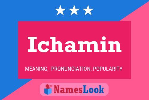 ملصق اسم Ichamin