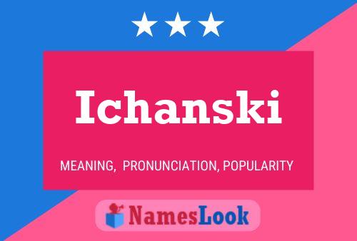 ملصق اسم Ichanski