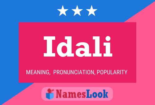 ملصق اسم Idali