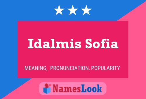 ملصق اسم Idalmis Sofia