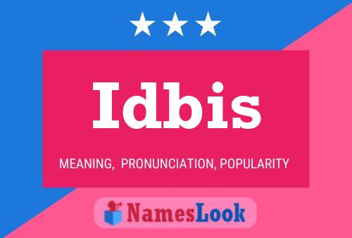 ملصق اسم Idbis