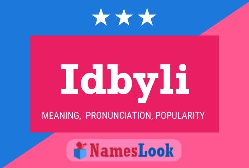 ملصق اسم Idbyli