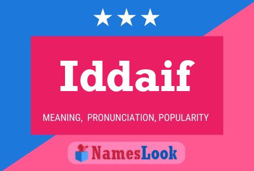 ملصق اسم Iddaif