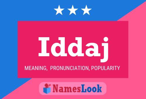 ملصق اسم Iddaj