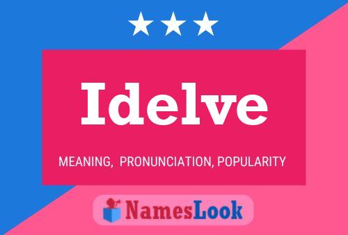 ملصق اسم Idelve