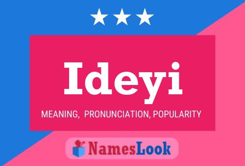 ملصق اسم Ideyi