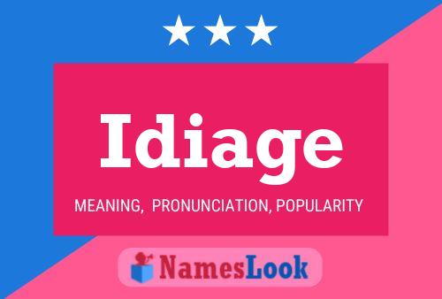 ملصق اسم Idiage