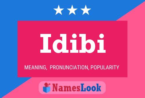 ملصق اسم Idibi