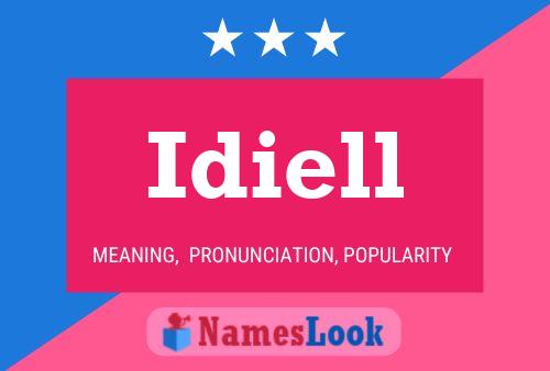 ملصق اسم Idiell