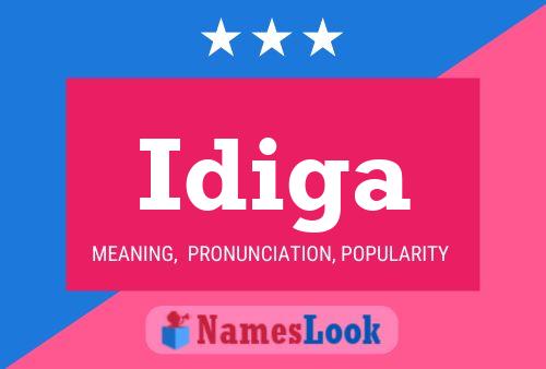 ملصق اسم Idiga