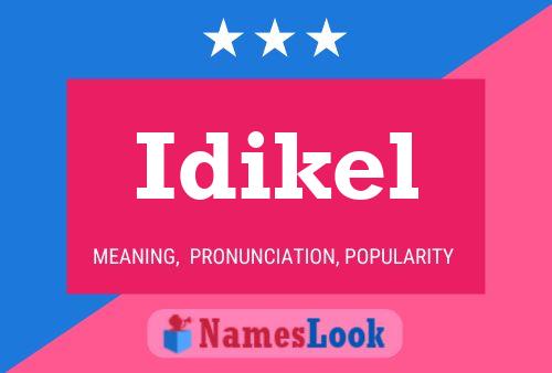 ملصق اسم Idikel