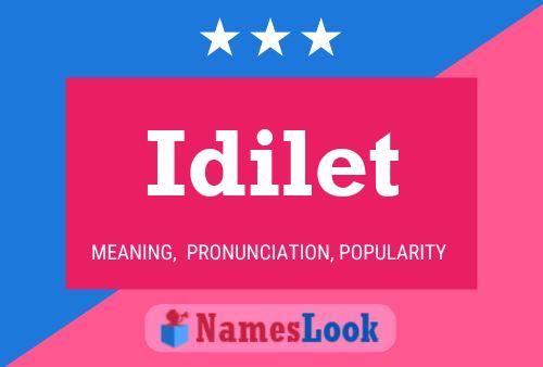 ملصق اسم Idilet