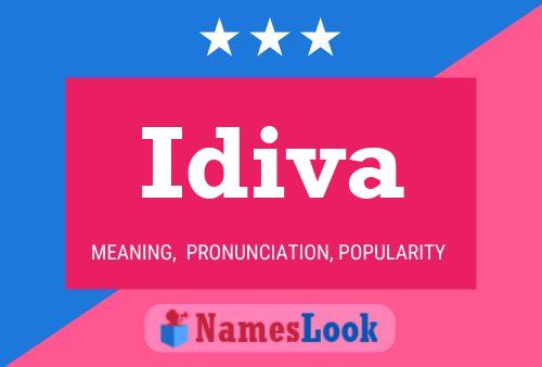 ملصق اسم Idiva