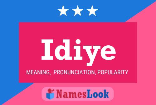 ملصق اسم Idiye