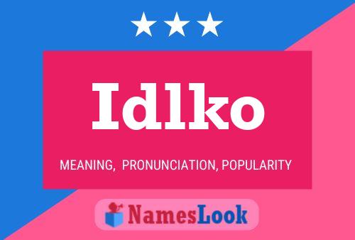 ملصق اسم Idlko