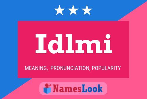 ملصق اسم Idlmi