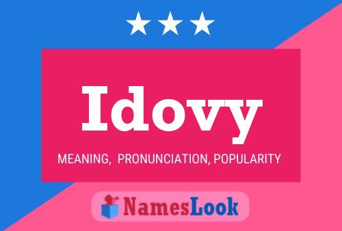 ملصق اسم Idovy