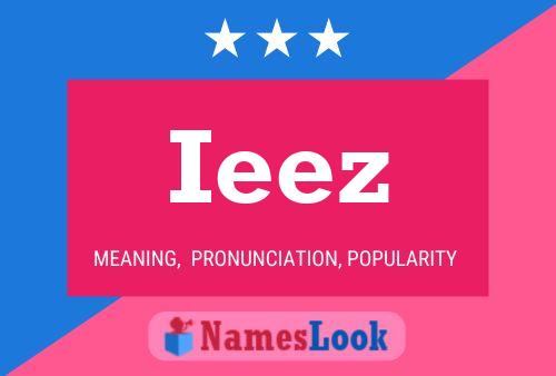 ملصق اسم Ieez