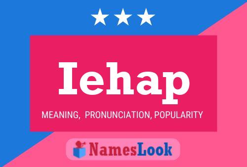 ملصق اسم Iehap