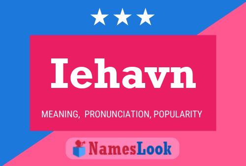 ملصق اسم Iehavn