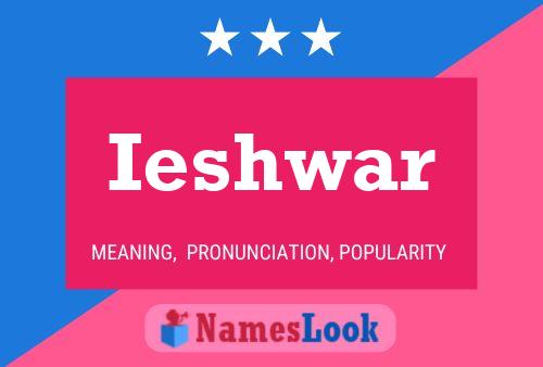 ملصق اسم Ieshwar