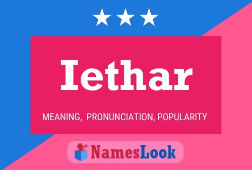 ملصق اسم Iethar