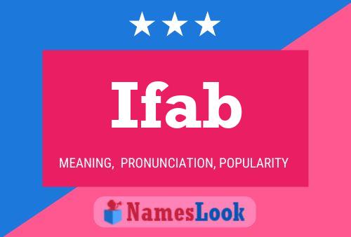 ملصق اسم Ifab