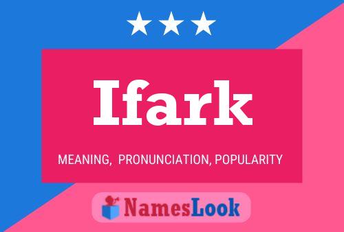 ملصق اسم Ifark