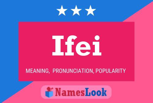 ملصق اسم Ifei