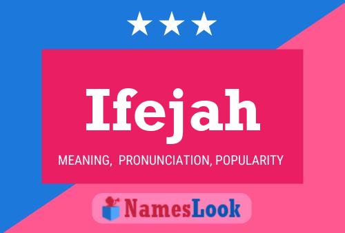 ملصق اسم Ifejah