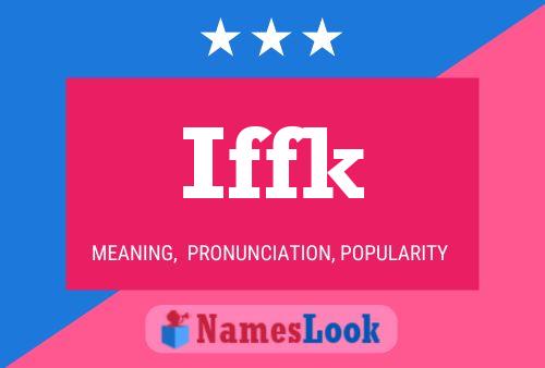 ملصق اسم Iffk