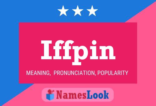 ملصق اسم Iffpin