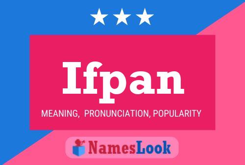 ملصق اسم Ifpan