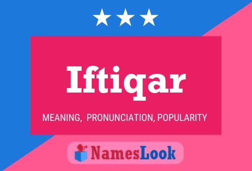 ملصق اسم Iftiqar