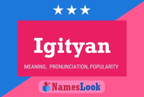 ملصق اسم Igityan