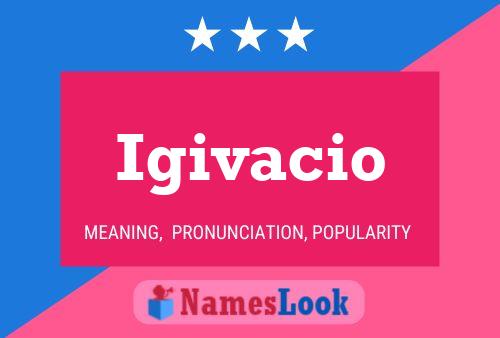 ملصق اسم Igivacio