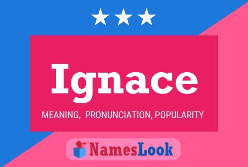 ملصق اسم Ignace