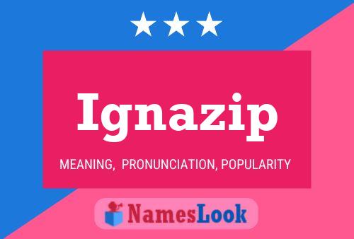 ملصق اسم Ignazip