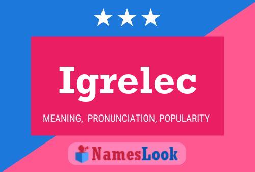 ملصق اسم Igrelec