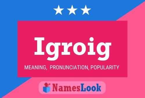 ملصق اسم Igroig