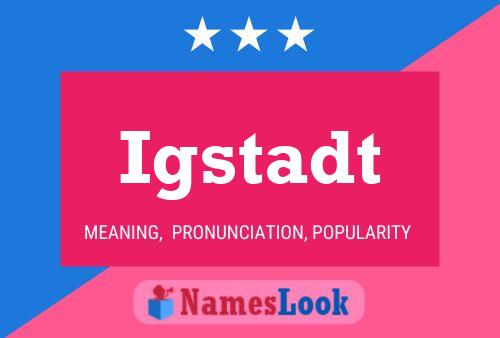 ملصق اسم Igstadt