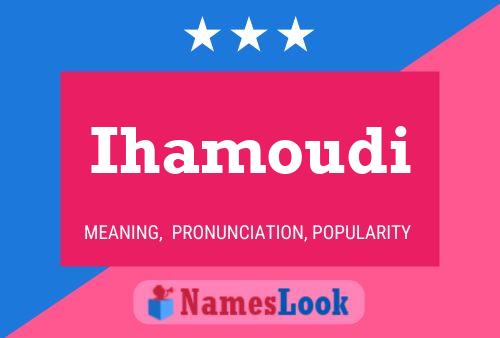 ملصق اسم Ihamoudi