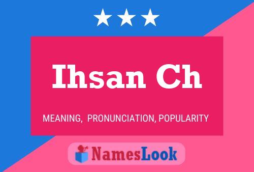 ملصق اسم Ihsan Ch