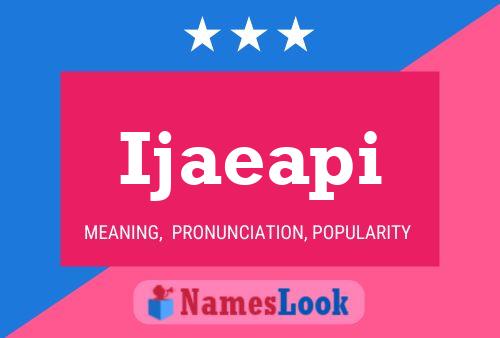 ملصق اسم Ijaeapi